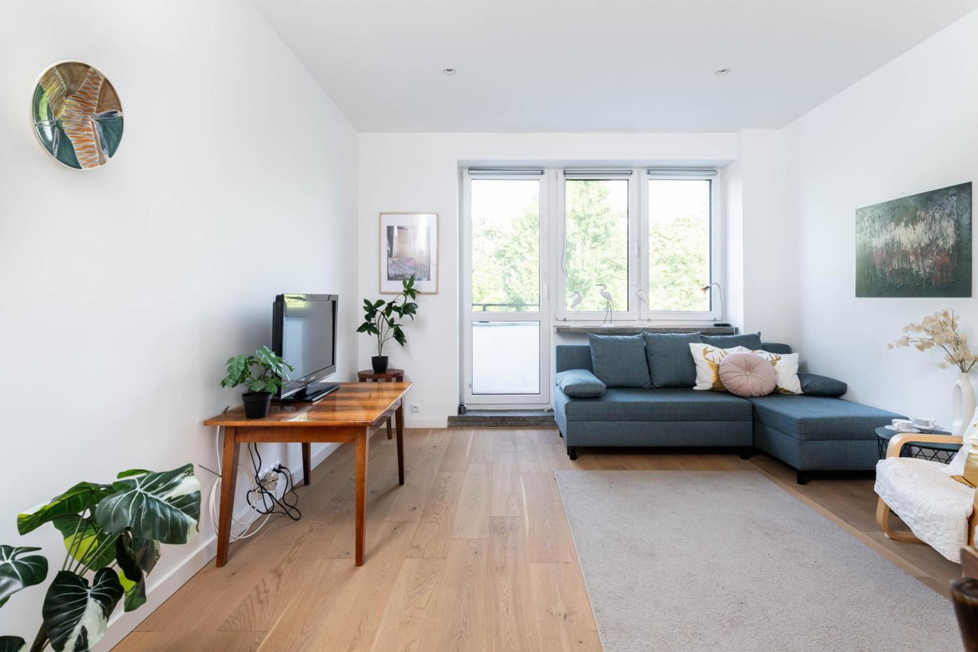 Chopin Apartment Lazienki Park Варшава Екстер'єр фото